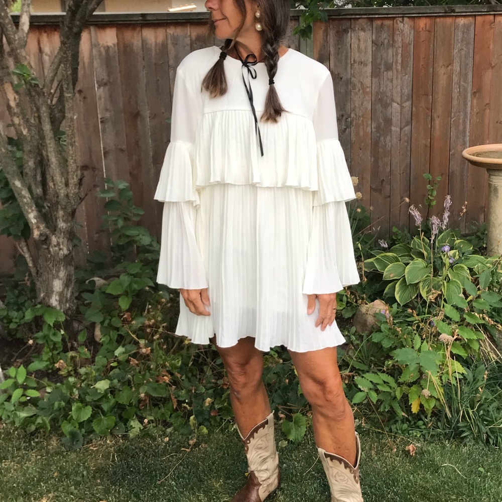 Missguided White Mini Dress